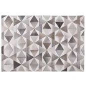 Dywany - Dywan Skórzany 140 X 200 Cm Szary Alaka - miniaturka - grafika 1