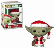Figurki kolekcjonerskie - Funko Pop Figurka Pop 277 Santa Yoda Star Wars Holiday 129538 - miniaturka - grafika 1