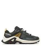 Buty trekkingowe dziecięce - Salomon Trekkingi X Raise Gore-Tex L47458200 Zielony - miniaturka - grafika 1