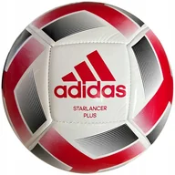 Piłka nożna - Piłka nożna adidas Starlancer Plus biało-czerwona IA0969 3 - miniaturka - grafika 1