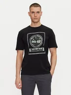 Koszulki męskie - Timberland T-Shirt TB0A6DHD Czarny Regular Fit - miniaturka - grafika 1