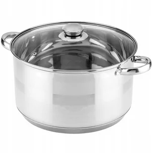 GARNEK STALOWY 12L 30CM DNO 5-WARSTW ZILNER ZL-7310 - Garnki - miniaturka - grafika 1