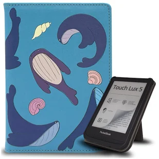ETUI do POCKETBOOK COLOR / TOUCH HD 3 / LUX 4 / LUX 5 - CASE COVER FUTERAŁ OBUDOWA OKŁADKA PLECKI - Etui do czytników e-book - miniaturka - grafika 1