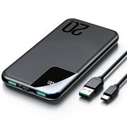 Powerbanki - Joyroom JOYROOM JR-QP190 20W POWER BANK 10000MAH BLACK FD_19842-0 - miniaturka - grafika 1