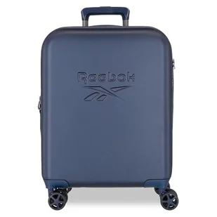 Reebok Franklin Walizka kabinowa niebieska 40 x 55 x 20 cm sztywne ABS zamknięcie TSA 37L 2,78 kg 4 koła podwójny bagaż ręczny by Joumma Bags, Niebieski, walizka kabinowa - Walizki - miniaturka - grafika 1