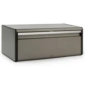 Chlebaki - Brabantia Pojemnik na pieczywo ŚCIĘTY GRAFIT 299384 - miniaturka - grafika 1