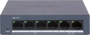 Switch Hikvision SWITCH POE DS-XS0106-P 4-PORTOWY Hikvision - Switche - miniaturka - grafika 1