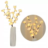 Oświetlenie świąteczne - KWIATY LED Ozdobne DRZEWO SZCZĘŚCIA ŚWIĄTECZNE Lampki DEKORACJA CHOINKA XXL - miniaturka - grafika 1