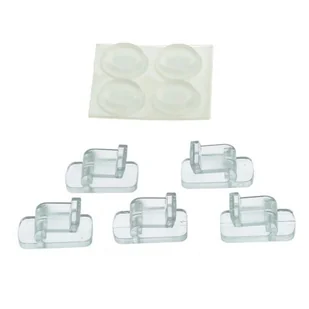 EHEIM klipy do szkla (5x) i nozki (4x) do 6400,6401,6402 (7428858) - Pozostałe akcesoria do akwarium - miniaturka - grafika 1