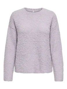 ONLY Sweter w kolorze lawendowym - Swetry damskie - miniaturka - grafika 1