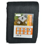 Akcesoria do ogrodzeń - Tkanina osłonowa DECO grafit 1,5 x 5 m - miniaturka - grafika 1