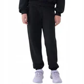 Spodnie damskie - Spodnie dla dziewczynki 4F CAS F0950 głęboka czerń 4FJWSS25TTROF0950 20S 12 - miniaturka - grafika 1