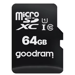 Karta pamięci GOODRAM Power microSDXC 64GB + Adapter - Karty pamięci - miniaturka - grafika 1