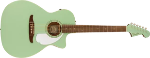 Fender Newporter Player Walnut Fingerboard White Pickguard Surf Green - Gitary akustyczne - miniaturka - grafika 1