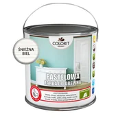 Emalie - Pastelowa farba do drewna Śnieżna biel 2,5 l Colorit Drewno - miniaturka - grafika 1