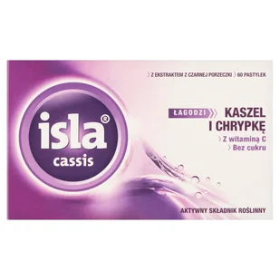 Engelhard Isla-cassis x 60 pastylek - Przeziębienie i grypa - miniaturka - grafika 1