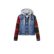 Kurtki damskie - Desigual kurtka damska, niebieski, XS - miniaturka - grafika 1