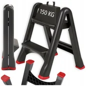 Akcesoria do instrumentów klawiszowych - SKŁADANA DRABINKA TABORET ANTYPOŚLIZGOWY PODEST STOŁEK CURVER DO 150kg - miniaturka - grafika 1