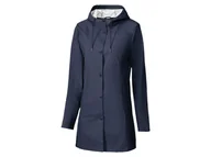 Kurtki i kamizelki sportowe damskie - CRIVIT Parka przeciwdeszczowa damska (S (36/38), Granatowy) - miniaturka - grafika 1