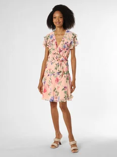 Lauren Ralph Lauren Sukienka damska Kobiety Szyfon różowy|wielokolorowy wzorzysty, 38 - Sukienki - miniaturka - grafika 1