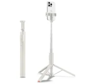 Selfie stick - Spigen S541W Bluetooth Tripod Beżowy - miniaturka - grafika 1