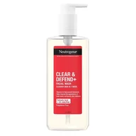 Żele do mycia twarzy - Neutrogena Clear & Defend+ żel do mycia twarzy 200ml - miniaturka - grafika 1