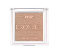 Bronzery i konturowanie twarzy - HEAN - BRONZER - PRO CONTOUR - Puder brązujący w kamieniu - 9 g - 44 CHOCO COCOA - miniaturka - grafika 1