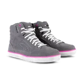 Buty motocyklowe - Buty Motocyklowe Alpinestars J-6 Canvas Damskie Szary/Różowy42 - miniaturka - grafika 1