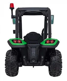 Traktor BLAST Z Przyczepką Zielony - Pojazdy elektryczne dla dzieci - miniaturka - grafika 12