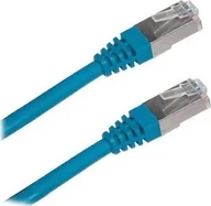 Kable miedziane - Lynx CS CS Patch kabel Cat6A S-FTP 5m modrý PK-SFTP6A-050-BLU - miniaturka - grafika 1