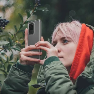 Ringke Fusion etui pokrowiec z żelową ramką Samsung Galaxy S20 Ultra czarny (FSSG0076) - Etui i futerały do telefonów - miniaturka - grafika 7