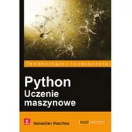 Książki o programowaniu - RASCHKA SEBASTIAN Python Uczenie maszynowe - miniaturka - grafika 1