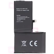 Baterie do telefonów - bateria 3000 mAh odpowiednia dla Apple iPhone X Li-Polymer 3,81 V 11,4 Wh o dużej pojemności, wbudowana bez użycia narzędzi - miniaturka - grafika 1