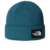Czapki i chusty sportowe męskie - Czapka The North Face Beanie Salty 0A8CGZBQ51 - niebieska - miniaturka - grafika 1