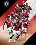 Plakaty - GBeye Manchester United Players 17/18 - plakat 40x50 (MP2089) - miniaturka - grafika 1