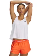 Koszulki sportowe damskie - Under Armour Top sportowy w kolorze białym - miniaturka - grafika 1