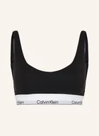 Biustonosze - Calvin Klein Biustonosz Bustier Icon Cotton Modal schwarz - miniaturka - grafika 1