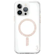 Etui i futerały do telefonów - UNIQ etui Coehl Glace iPhone 15 Pro Max 6.7" Magnetic Charging różowo-złoty/rose gold - miniaturka - grafika 1