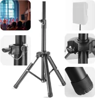 Głośniki - stojaki i akcesoria - Hardman Statyw kolumnowy HSS-MINI one size - miniaturka - grafika 1