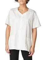 Kurtki damskie - WonderWink 200AWHITSM Wonder Work damska kurtka z krótkim rękawem, biała, standardowy rozmiar S - miniaturka - grafika 1