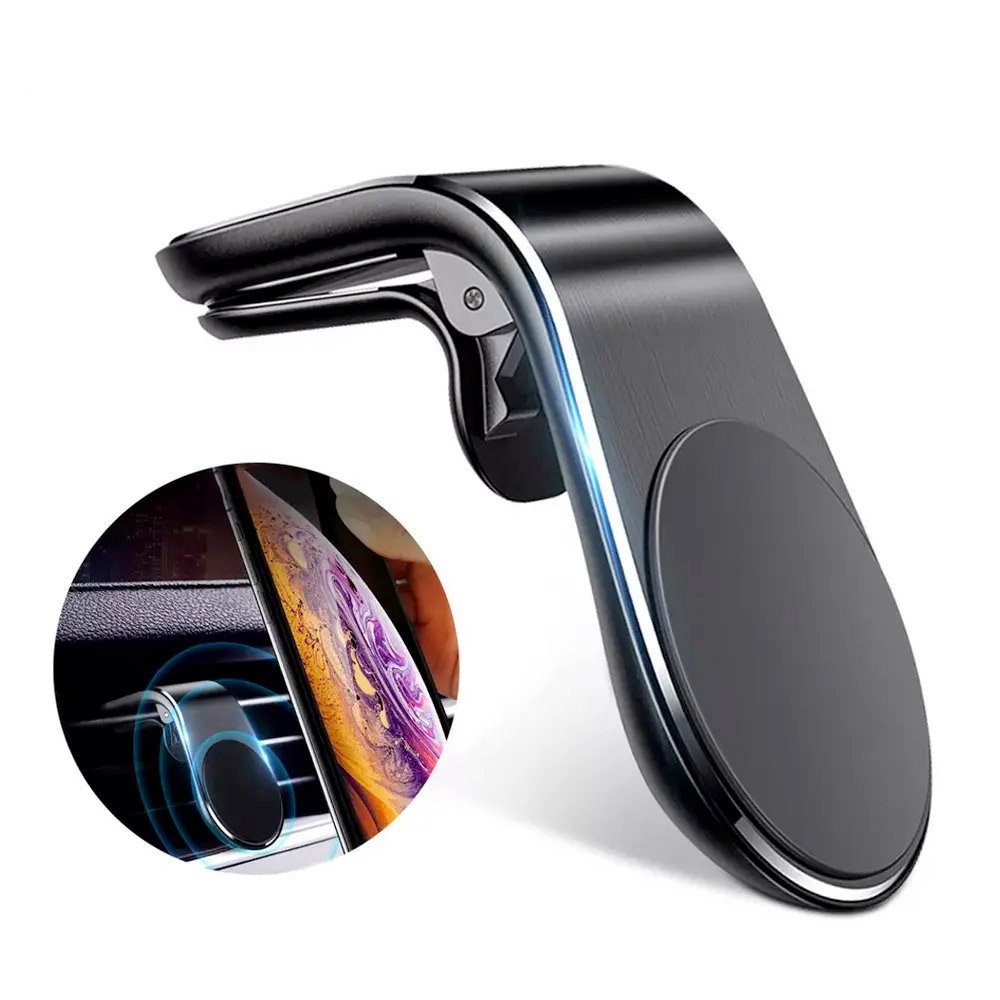 Uchwyt na telefon samochodowy magnetyczny AirGrip mocne magnesy