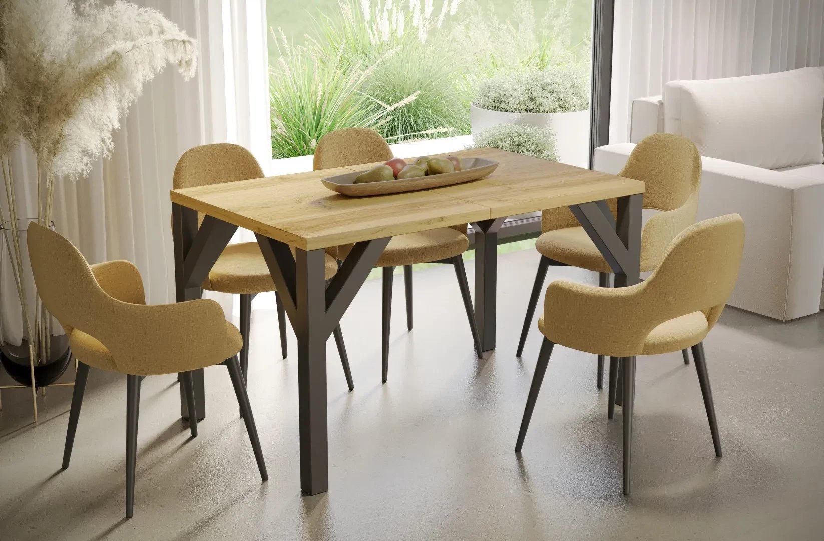 Stół rozkładany BALTIKA 130240x90 dąb natura ENDO