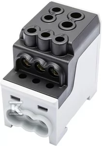 Simet Blok rozdzielczy - dystrybucyjny Al/Cu SDB 200 (80030) SIMBLOCK czarny 81602007 81602007 - Inne akcesoria elektryczne - miniaturka - grafika 1
