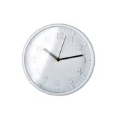 Zegary - Zegar ścienny 20 cm biało-czarny - miniaturka - grafika 1