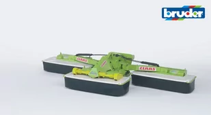 Bruder Kosiarka trzyczęściowa Claas Disco 8550 C Plus 02218 - Samochody i pojazdy dla dzieci - miniaturka - grafika 1