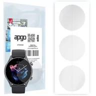 Akcesoria do smartwatchy - 3x Folia hydrożelowa do Amazfit GTR 3 - apgo Smartwatch Hydrogel Protection Ochrona na ekran smartwatcha - miniaturka - grafika 1