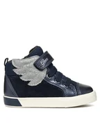 Buty dla dziewczynek - Geox Sneakersy B Kilwi Girl B36D5A 022NF C4P1W M Granatowy - miniaturka - grafika 1