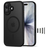 Etui i futerały do telefonów - Etui Tech-Protect Magpeak MagSafe CC do Apple iPhone 17 Matte Black - miniaturka - grafika 1