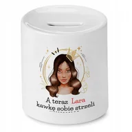 Skarbonki - Skarbonka 330 ml Dla Karola Syna Dziecka Prezent z Nadrukiem ze Zdjęciem + Opakowanie na prezent (wzór 01) - miniaturka - grafika 1