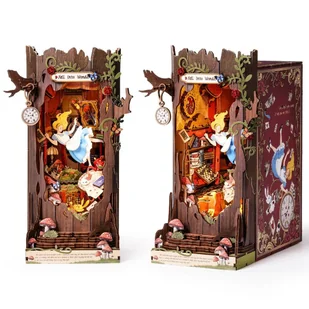 Book Nook Alicja w Krainie Czarów - Zabawki kreatywne - miniaturka - grafika 1